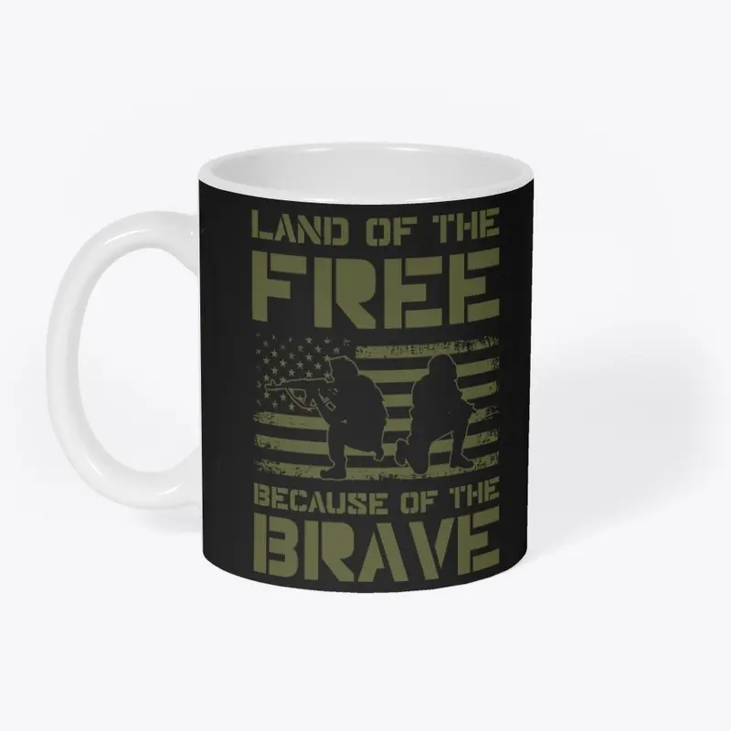 Land Of The Free Because Of The Brave