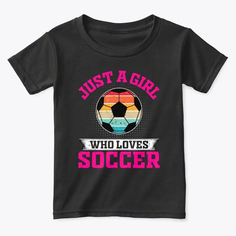 Just a girl who loves soccer with ball