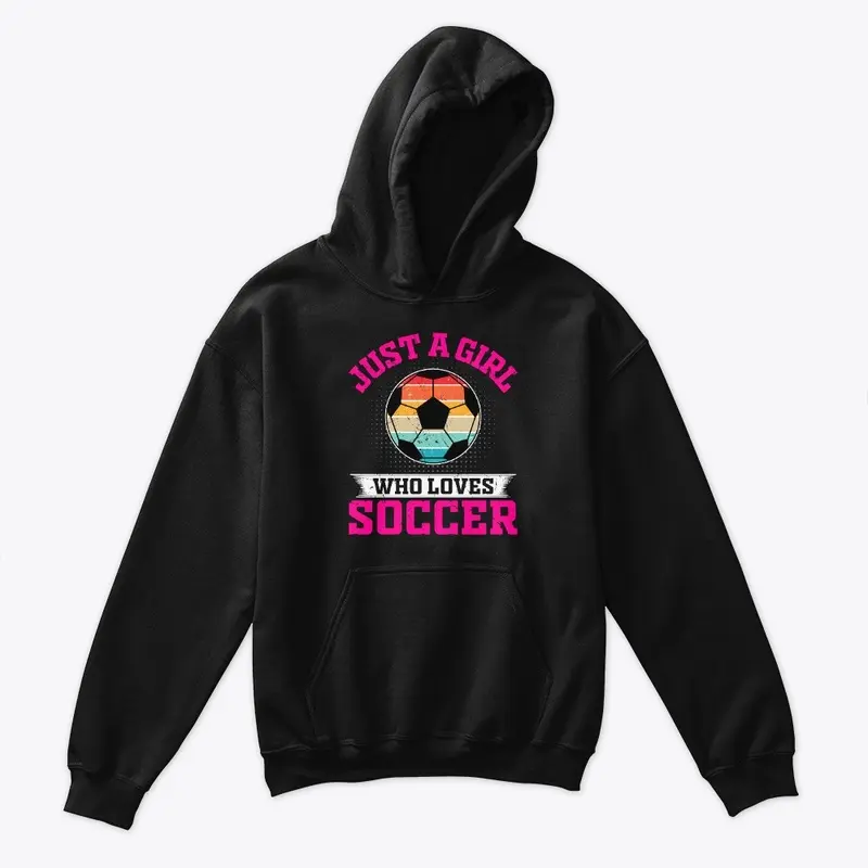 Just a girl who loves soccer with ball