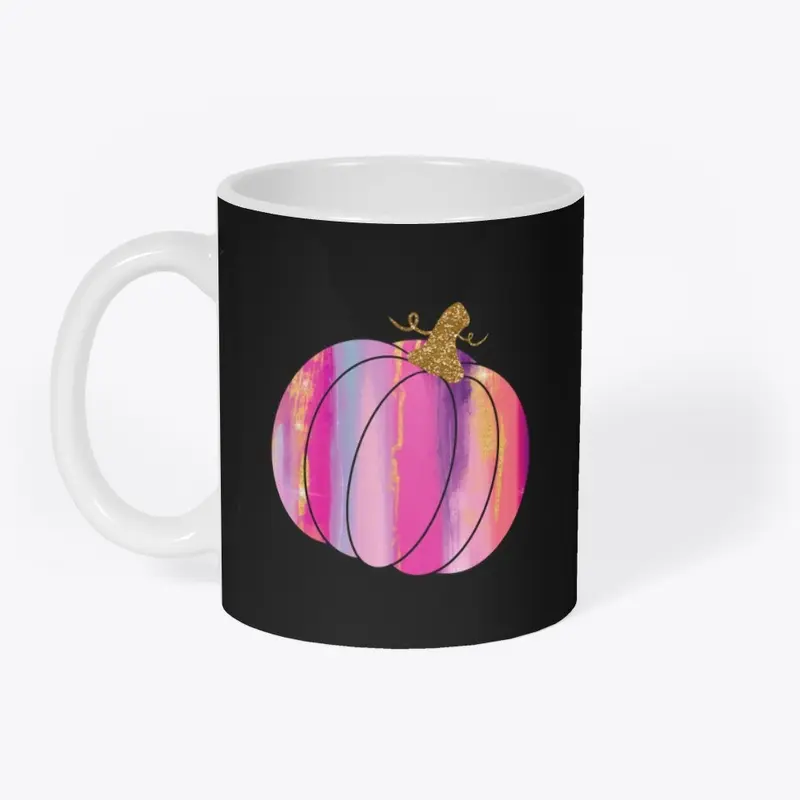 Marbled Pink Pumpkin