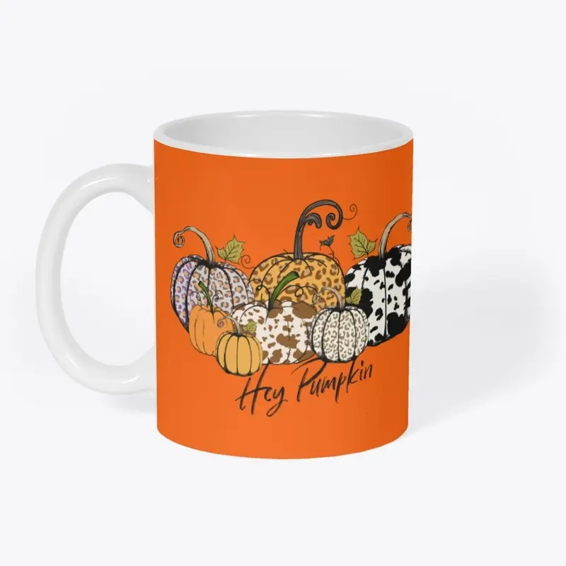 Hey Pumpkin With Leopard and Cow Print