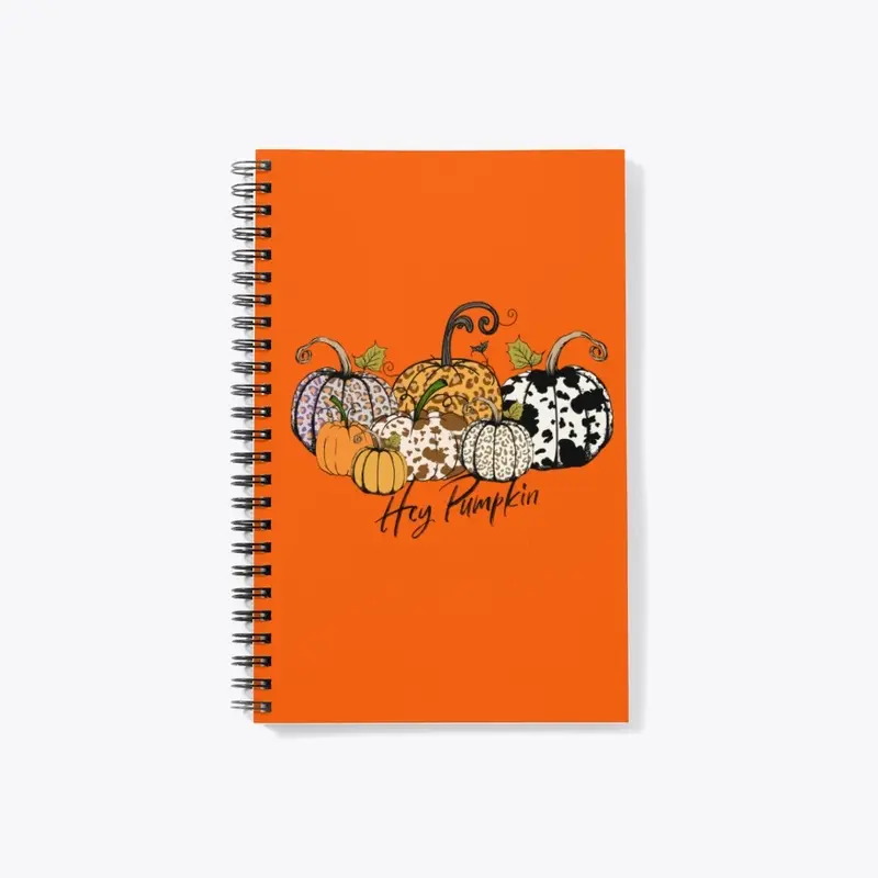 Hey Pumpkin With Leopard and Cow Print